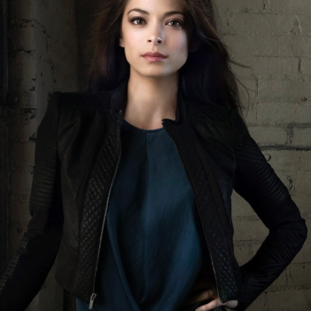 BCBG Maxazria Black Moto Jacket